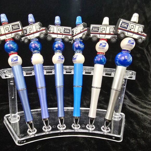 Pick-a-Pretty Pen "Mail Truck" by PenGwensPosh - Picture 1 of 3